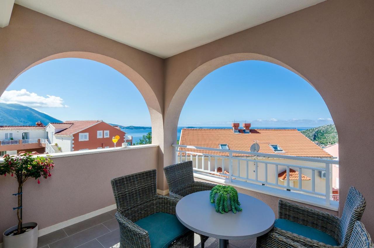 Adriatic Sunny Apartments Mlini Luaran gambar